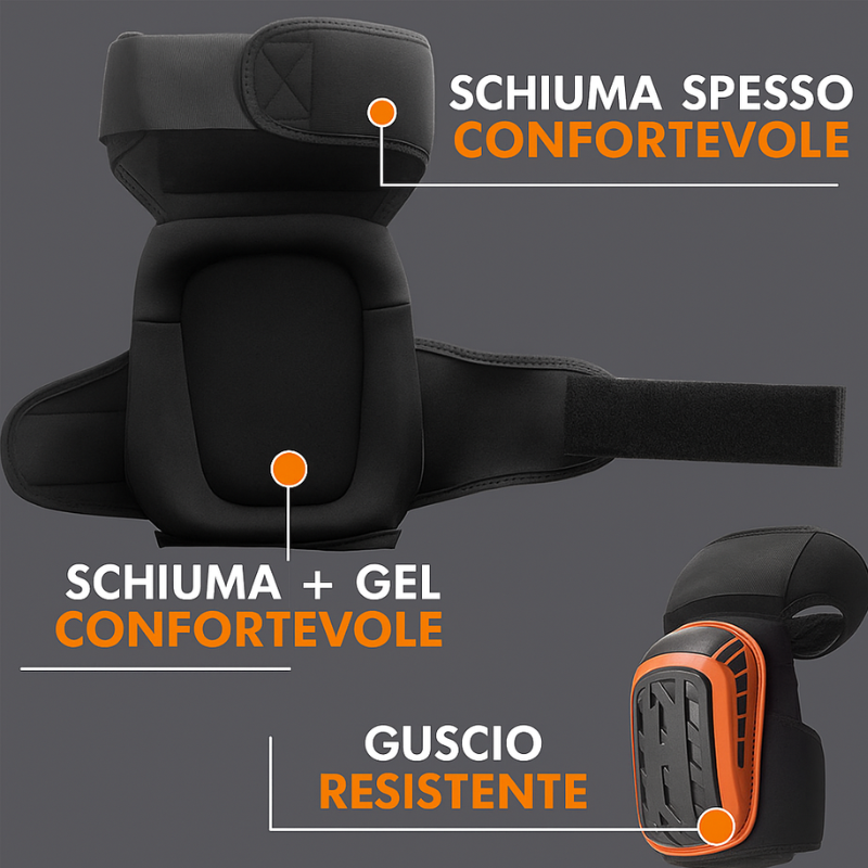 MARNO™ Pro – Professionelle Gel-Knieschoner